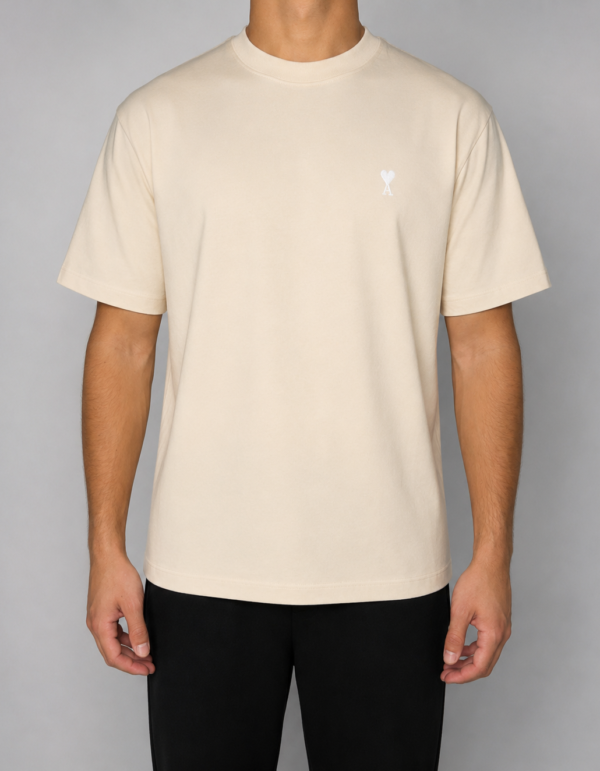 Ami Paris white logoborduring T-Shirt