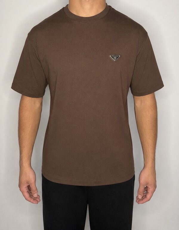 Prada Logoplakkaat T-Shirt