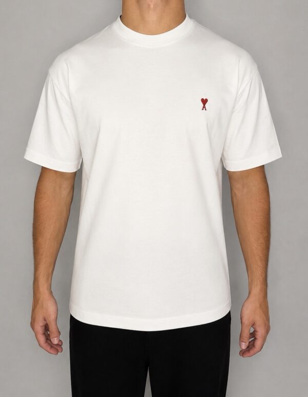 AMI Paris Logoborduring T-Shirt