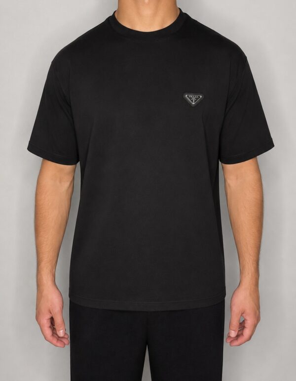 Prada Logoplakkaat T-Shirt