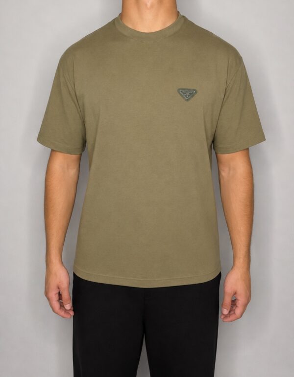 Prada Logoplakkaat T-Shirt